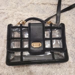 Zara transparent crossbody bag